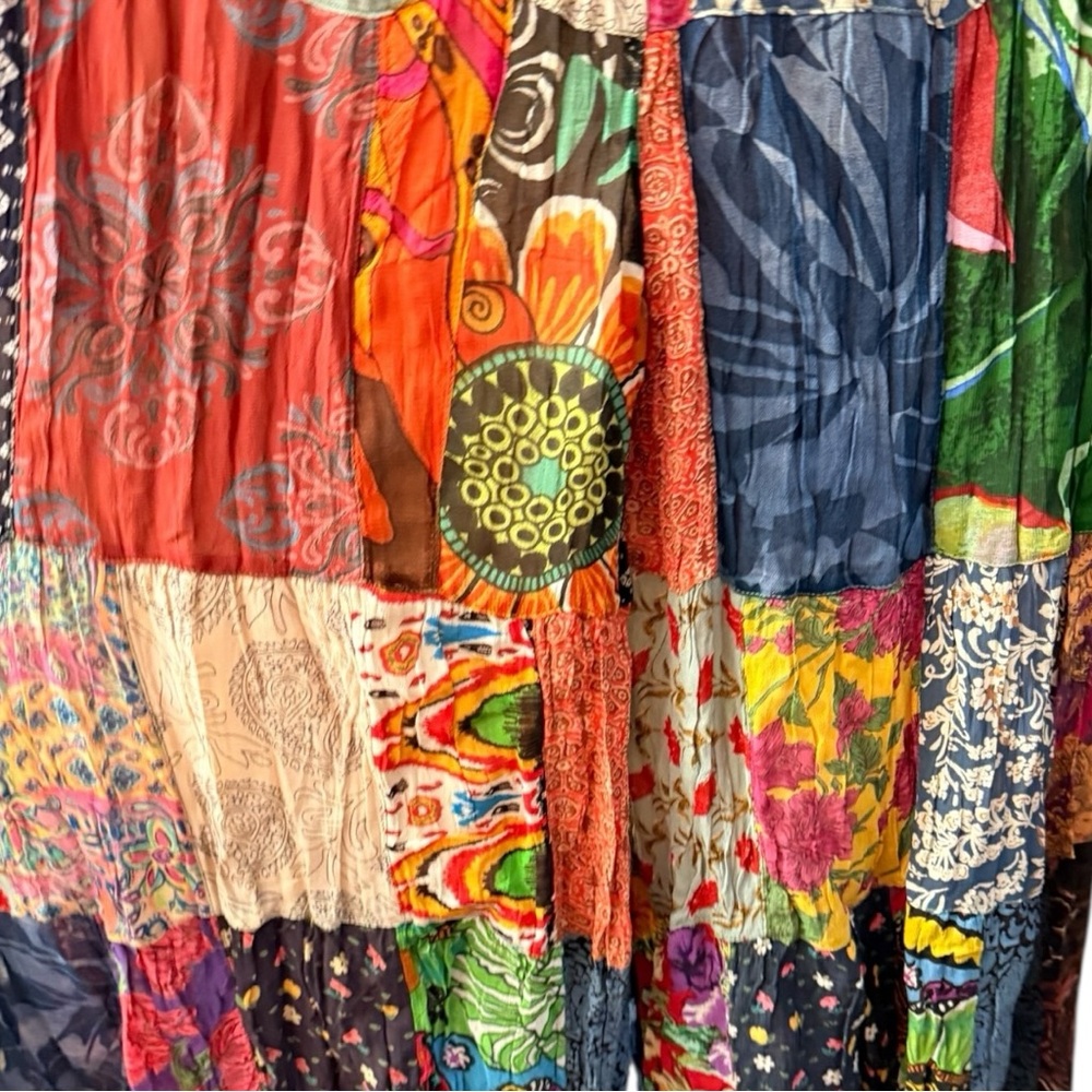 Young Threads Women's Patchwork Wide Leg Pants - … - image 7